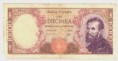 Taliansko 10.000 Lire Michelangelo 27.7.1964 stav F